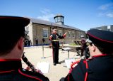 Strike up the band at Richmond Barracks